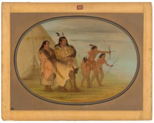 Ojibbeway-indianere av George Catlin