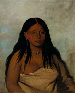 Shé-de-ah, Wild Sage, en Wichita-kvinne av George Catlin