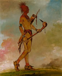 Shin-ga-wás-sa, kjekk fugl av George Catlin