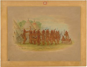 Slavedans - Saukie av George Catlin