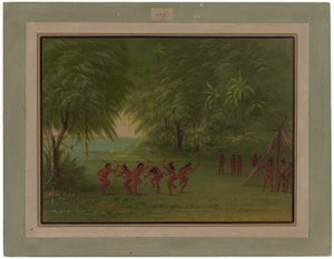 Tapuya-leir av George Catlin