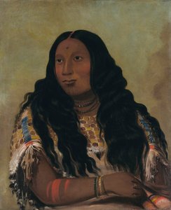 Tchón-su-móns-ka, Sand Bar, kone til handelsmannen François Chardon av George Catlin