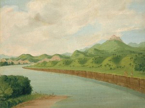 The Tower, 1100 Miles over St. Louis, 1832. av George Catlin