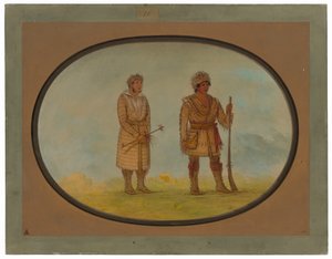 Two Cherokee Chiefs av George Catlin
