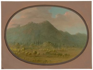 Utsikt i Krystallfjellene av George Catlin