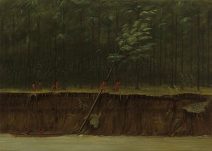 Utsikt over Nedre Mississippi, 18611869. av George Catlin