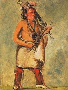 Wa-kon-chásh-kaw, Han som kommer på torden av George Catlin