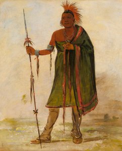 Wash-ím-pe-shee, galning, en fremtredende kriger