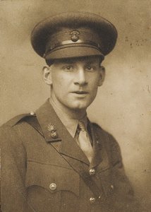 Portrett av poeten Siegfried Loraine Sassoon 1886-1967, 1915.