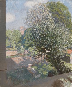 Et skyggefullt hjørne av George Clausen