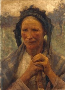 A Woman of the Fields av George Clausen