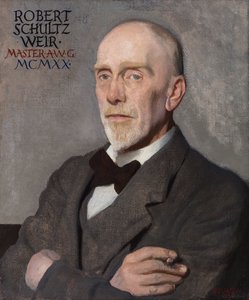 Portrett av Robert W. Schultz Weir av George Clausen