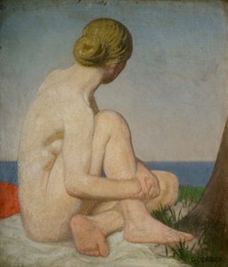 The Watcher, 1927-18. av George Clausen
