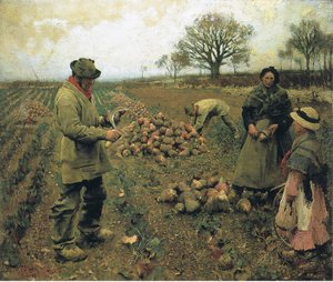Vinterarbeid av George Clausen