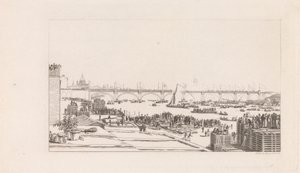 Åpning av Waterloo Bridge av George Cooke