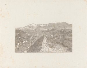 Forum Romanum fra Capitoltårnet av George Cooke