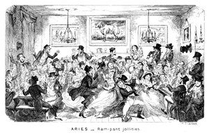 Væren - Ram-bukse jollities, 1800-tallet. av George Cruikshank