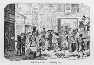 2. juledag (gravering) av George Cruikshank