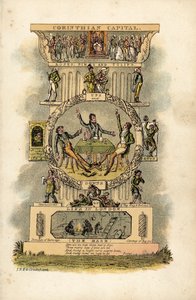 Korintisk hovedstad av George Cruikshank