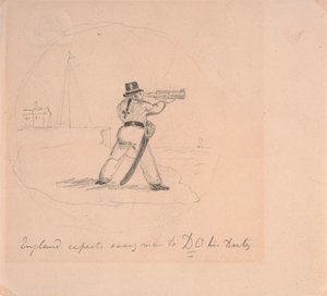 England forventer at enhver skal -GJØRE- sin plikt av George Cruikshank