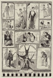 Hver sin egen pantomime av George Cruikshank