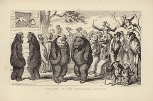 Stipendiater fra Zoological Society av George Cruikshank