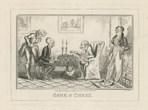 Sjakkspill av George Cruikshank