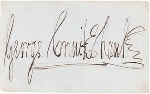 George Cruikshank (dekorativ signatur) av George Cruikshank