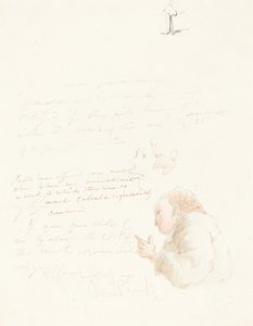 Halvlengde av en advokat og andre skisser av George Cruikshank