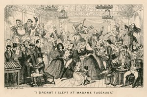 Jeg drømte at jeg sov på Madam Tussauds av George Cruikshank