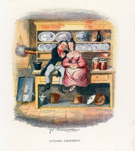 Illustrasjon for Hard Times av George Cruikshank