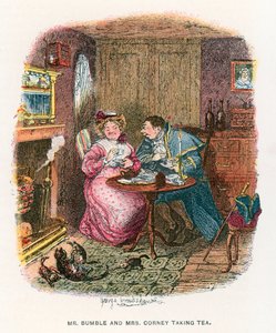 Illustrasjon for Oliver Twist av George Cruikshank