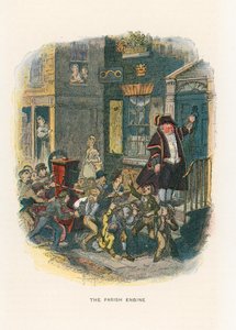 Illustrasjon for Sketches av Boz av George Cruikshank