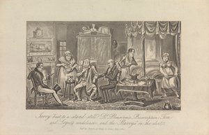 Jerry "banket til stans!" av George Cruikshank