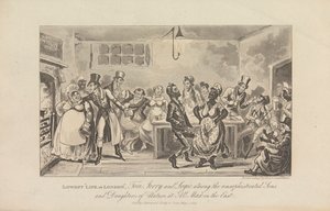 Laveste 'Livet i London'... av George Cruikshank