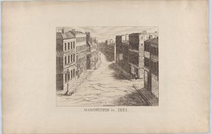 Manchester, i 1851, 1851., 1851. av George Cruikshank