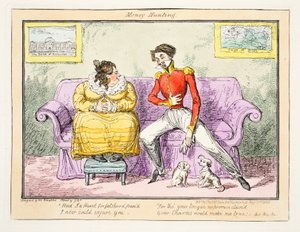Pengejakt, 1835 (håndfarget gravering) av George Cruikshank