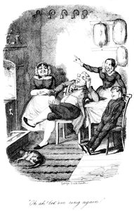 Å ah! letem ring again!, c1840s. av George Cruikshank