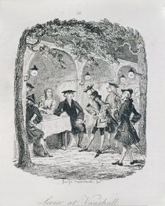 Scene ved Vauxhall, fra 