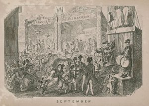 septembermesse av George Cruikshank