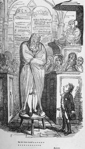 Så la ham stå..., c1820. av George Cruikshank