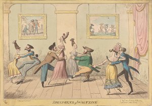Eksemplarer av Waltzing av George Cruikshank
