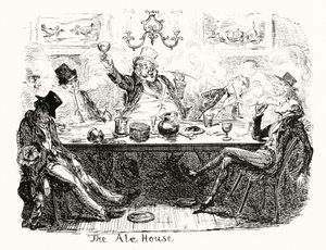 The Ale House (gravering) av George Cruikshank