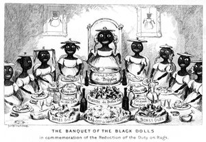 The Banquet of the Black Dolls, 1800-tallet. av George Cruikshank