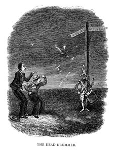 Den døde trommeslageren, 1840 av George Cruikshank
