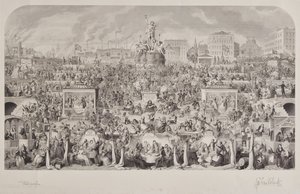 Samfunnets drikkeskikk eller tilbedelse av Bacchus av George Cruikshank