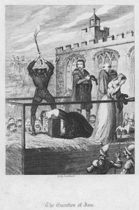 Henrettelsen av Jane av George Cruikshank
