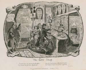 Ginbutikken av George Cruikshank
