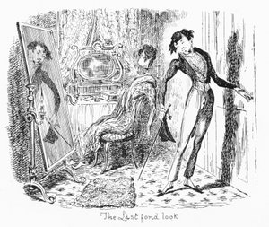 The Last Fond Look (gravering) av George Cruikshank