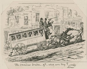 Omnibus-dyrene ... som er de av George Cruikshank
